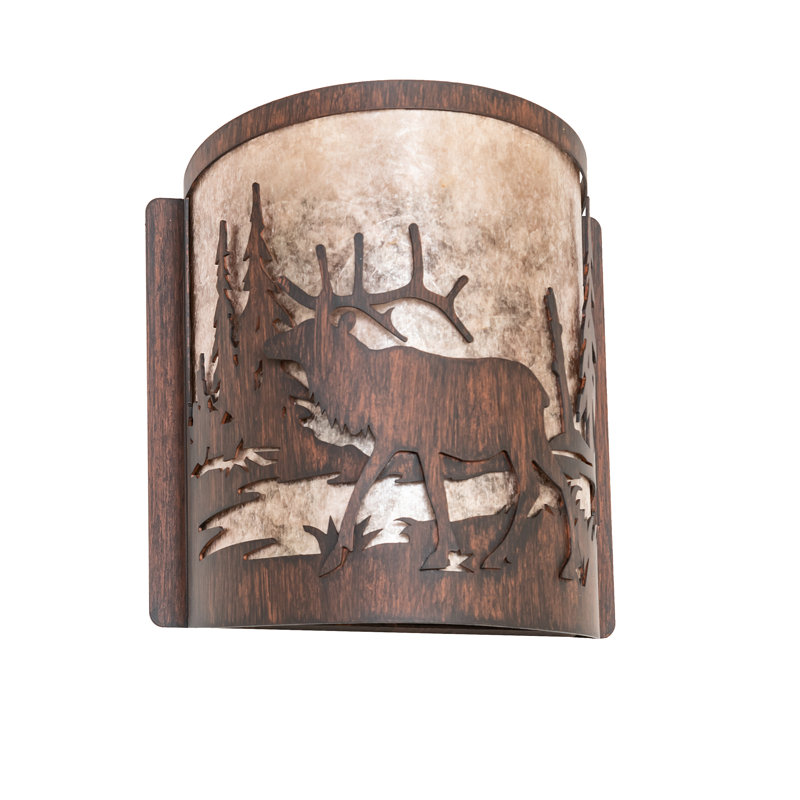 1 - Light Flush Mounted Sconce