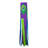 Peacock Feather Windsock 40 H x 6 W