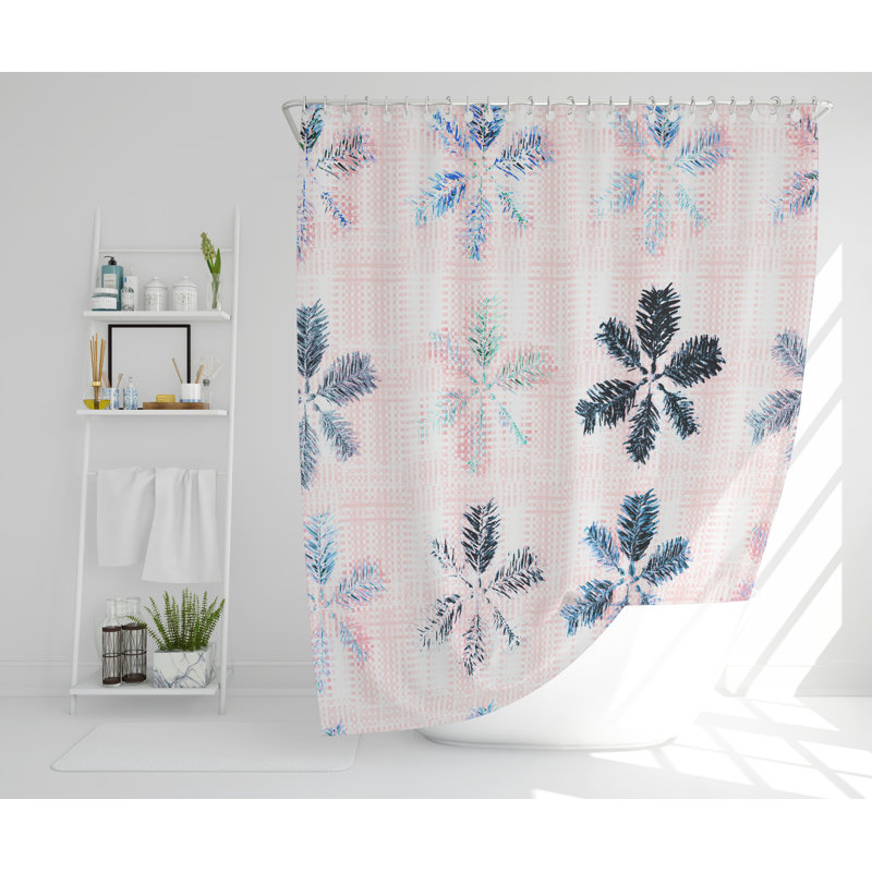 Westhoughton Polyester Shower Curtain Set, 177cm H x 177cm W