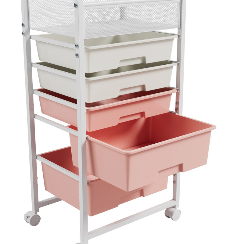 Chariot utilitaire avec roues H 29,1 po x l 14,76 po (ensemble de 2)