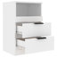 40cm W Manufactured Wood Bedside Table-347801014-351968003