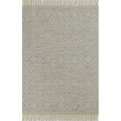 Boulder Geometric Area Rug in Beige