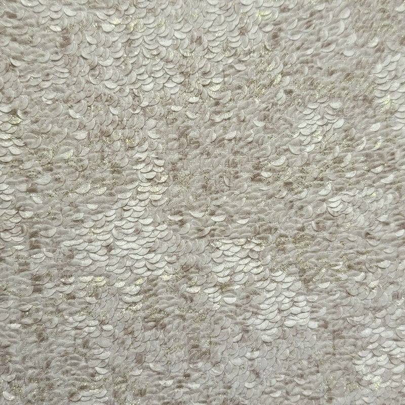 Rouleau de papier peint texturé en paillettes