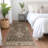 Machine Washable Indoor/Outdoor Xhevrie Brown Rug-403548450
