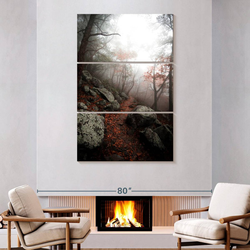 Harnek Mountain Boulder Trek, 74" H x 48" W