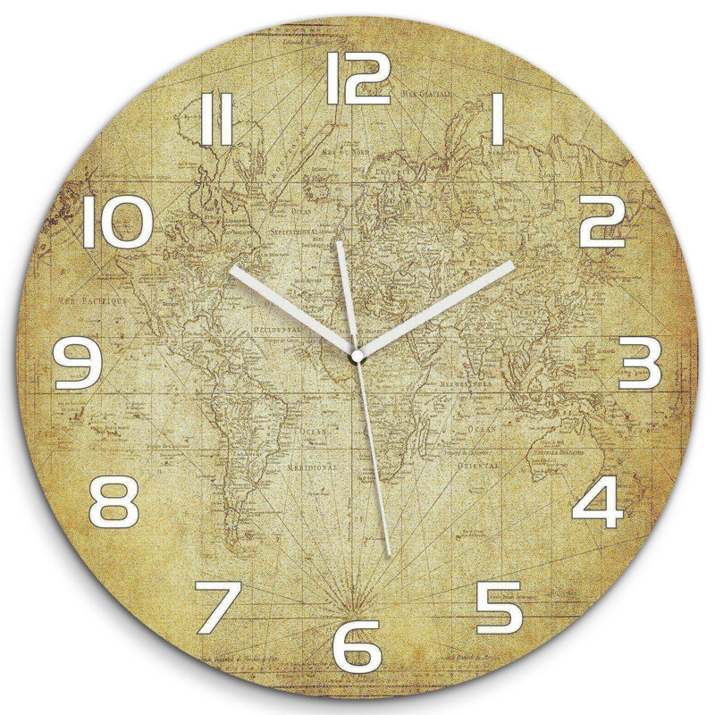 Jevgeniy Glass Wall Clock