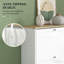 Armoire de rangement mince pour chaussures