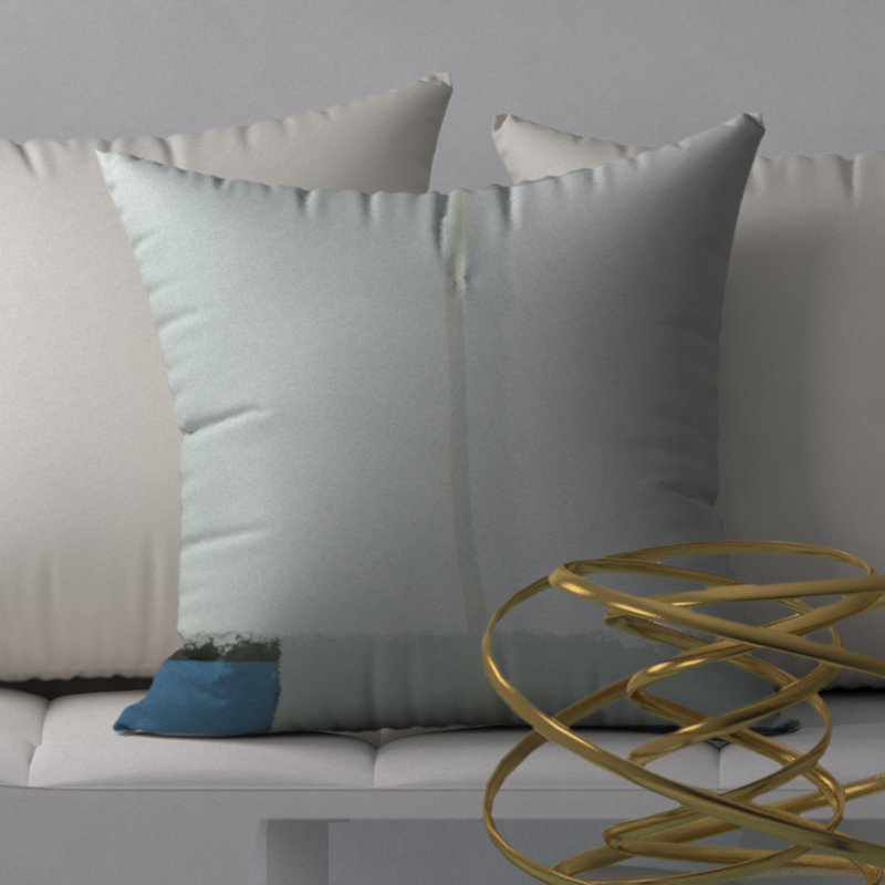Reversible Throw Pillow, 18" x 18"