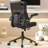 High Back Ergonomic Office Chair - Adjustable Height, Lumbar Support, Padded Flip-Up Armrests, Swivel Task Computer Chair (Home/Executive Use)