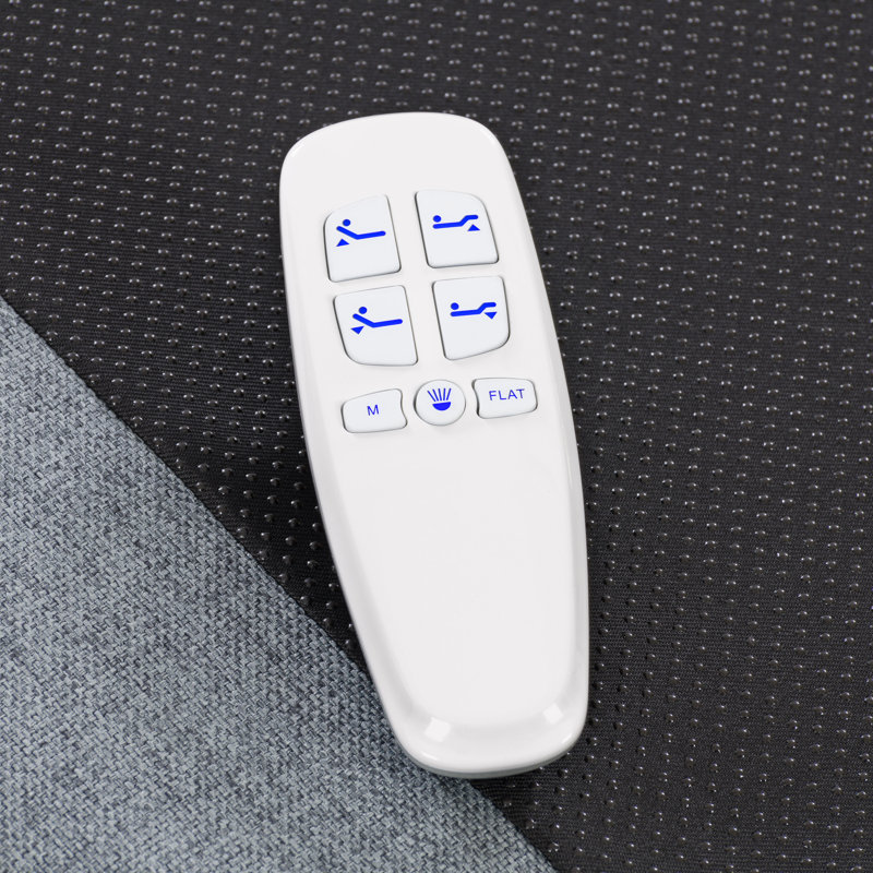 Lit réglable Yonker 20 po avec télécommande sans fil, Grand