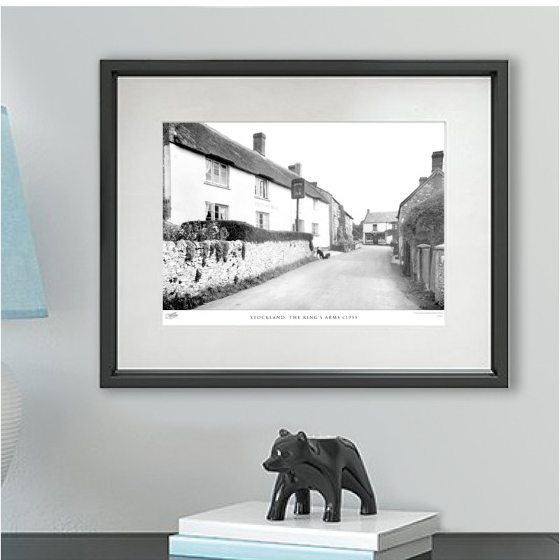 Stockland, The King's Arms C1955 by Francis Frith - Single Picture Frame Print, 60cm H x 80cm W x 2.3cm D