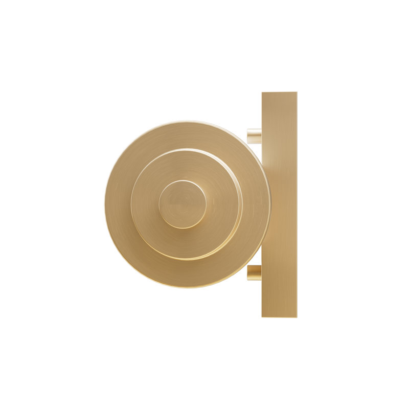 2 - Light Dimmable Vanity Light, Alturas Gold