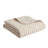 Rely 10Pc Coverlet King Size Comforter Set, Woven Jacquard, Ivory-111572235