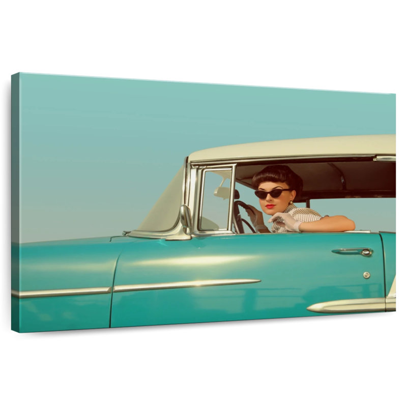 Shuttleworth Vintage Lady Driver, 8" H x 12" W