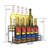 Coffee Syrup Rack & Stand, Compatible With Syrup Bottles, 2-Tier Organizer For Coffee Bar, Kitchen, Countertop & Home Display(10 Bottles) (17" D X 4.3" W X 8.3" H)