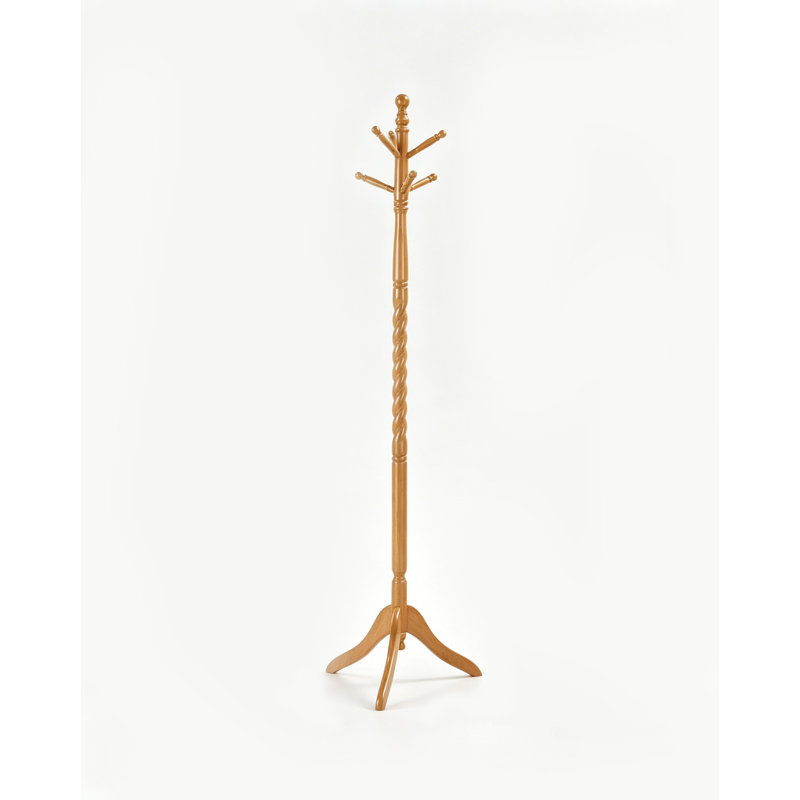 Portemanteau autoportant 71,5 po, Chêne