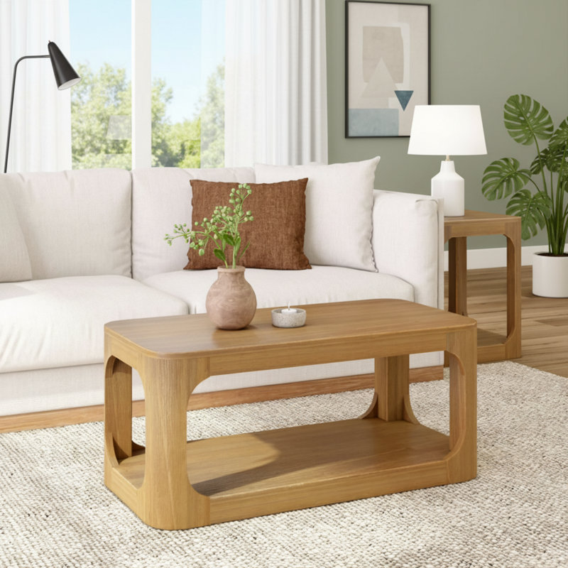 Table basse de rangement Hickory
