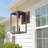 Outdoor Wall Light, 9.88" Outside Lantern With Clear Glass, Weather-Resistant Porch Light For House,E26, 1-Pack-1018078779-1018078778