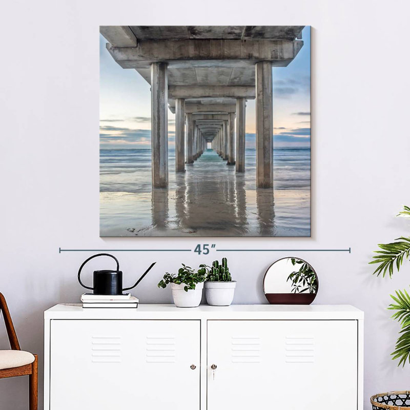 Aletra Scripps Pier, 33" H x 33" W
