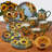 Sunflower Bouquet Set Of 4 Mug 14 Oz. 4 Asst.