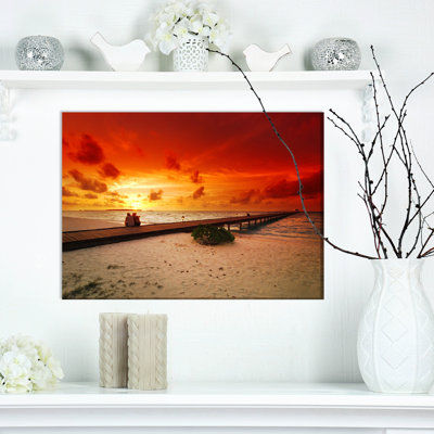 Reproduction de photo sur toile tendue romantique