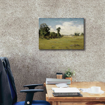 Red Barrel StudioÂ® 'Country Pasture' By Stellar Design Studio, Giclee Canvas Wall Art -  August GroveÂ®, 4B773314AD824C848F7E7769E53FED14