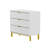 Hoschton 31.1'' W 3 - Drawer Dresser-385229429