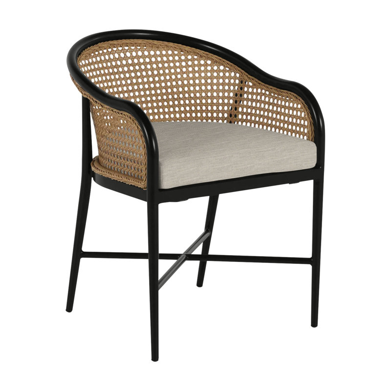 Havana Arm Chair, No Welt, Black, Perigold Key Figure Mineral