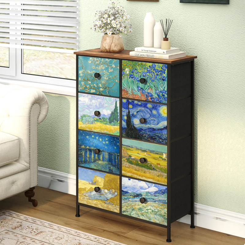 Benno 67.5cm W 8 - Drawer Chest of Drawers