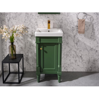 Ensemble de meuble-lavabo simple 17,5 "Makris