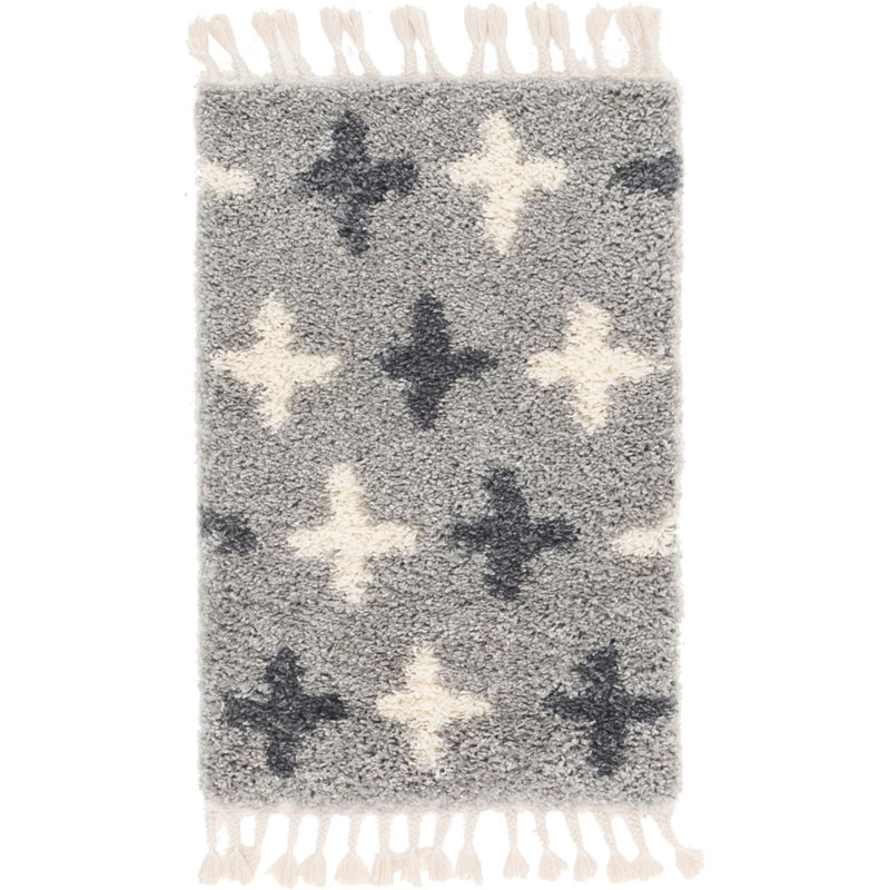 Mitzy Geometric Indoor Rug, Rectangle 2'2" x 3'