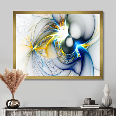 Plastique brillant multicolore, reproduction d'art graphique sur toile tendue