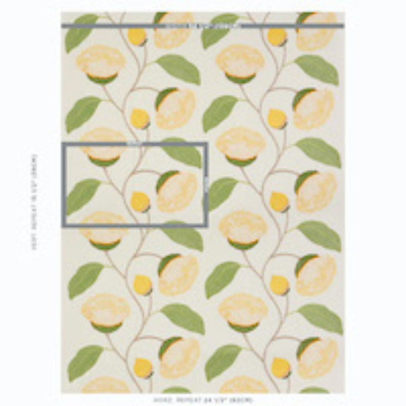 Celinda Embroidery Fabric, Yellow