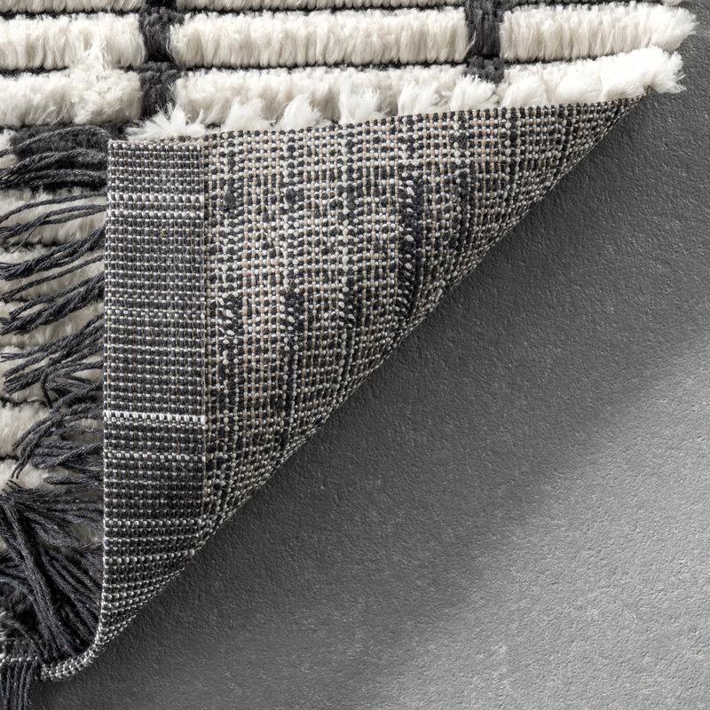 Lebert Abstract Indoor Rug, Rectangle 4' x 6'