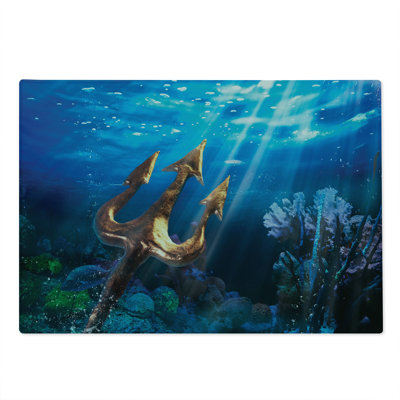 East Urban Home Glass Neptune Cutting Board