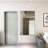 60x36 Inch Oversized Modern Rectangle Bathroom Mirror with Black Frame, Decorative and Versatile for Various Rooms