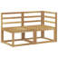 122cm Wide Patio Sectional Set