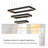 Coralyne 3-layers Unique Dimming LED Chandelier