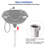 1.56'' W Drain Stopper