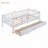 Kallel Daybed with Two Drawers and Guardrails-88414494-88414493