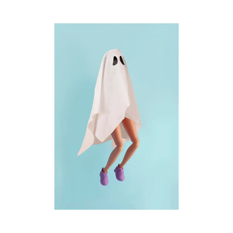 Doll Ghost by Pepino De Mar - Gallery-Wrapped Canvas Giclée on Canvas, 30.48 cm H x 45.72 cm W, Wrapped Canvas