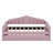 Twin Size Upholstered Daybed With Trundle,Velvet Sofabed With USB & Type-C Charging Ports, Side Storage Bag, No Box-Spring Needed-1994221579