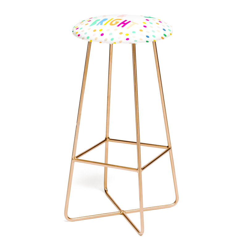 Tabouret de bar 28 po Dumel, Or