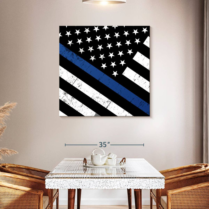 Borges USA Police Support Flag