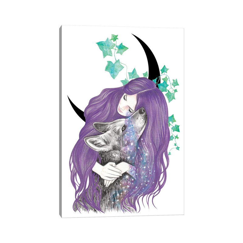 Cosmic Tears by Andrea Hrnjak - Wrapped Canvas Gallery-Wrapped Canvas Giclée, 20.32 cm H x 30.48 cm W