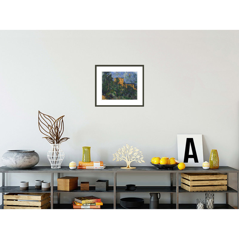 Château noir par Paul Cézanne, H 17,75 po x l 20,88 po