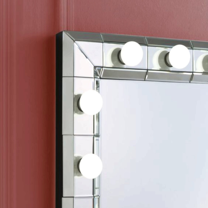 Miroir d'appoint à miroir Dominic (assemblé)