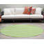 Tapis extérieur rond 8 po