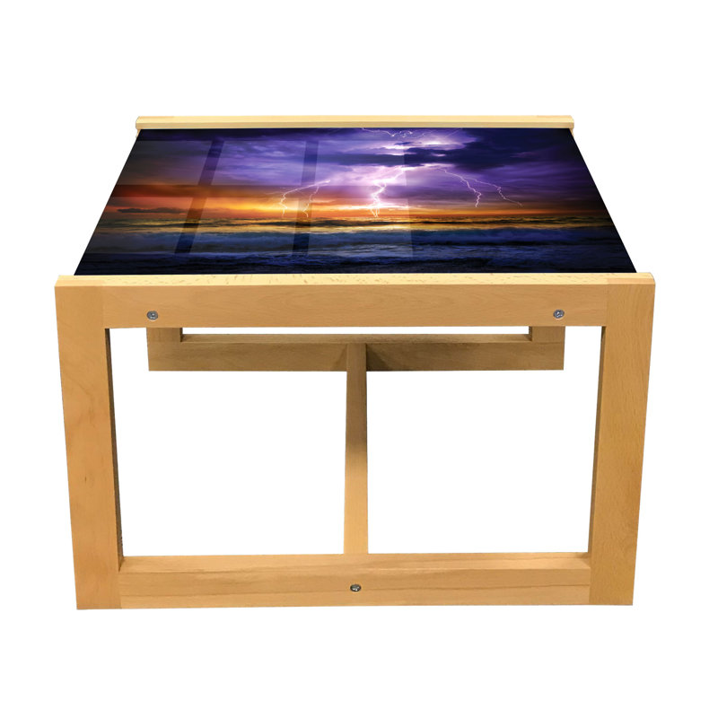Jahmil Sled Coffee Table, 62cm H x 46cm W x 40cm D