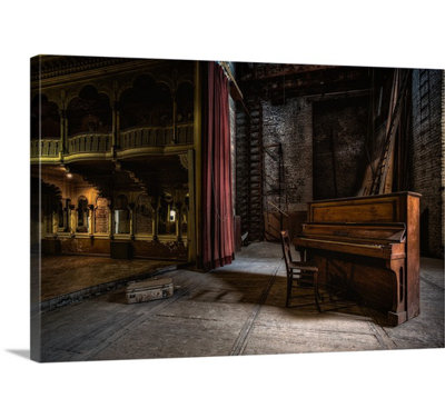 Show Interrupted by Adrian Popan Photographic Print on Canvas